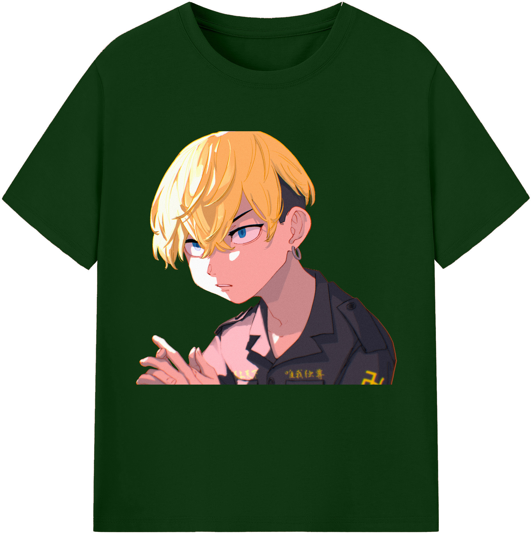 （画像用） 東京リベンジャーズ Tokyo Revengers 綿100％半袖Tシャツ（フロントプリント）